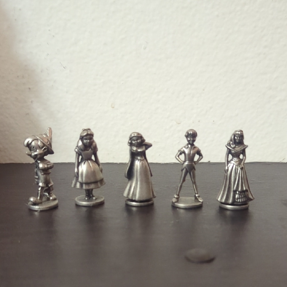 Disney pewter characters